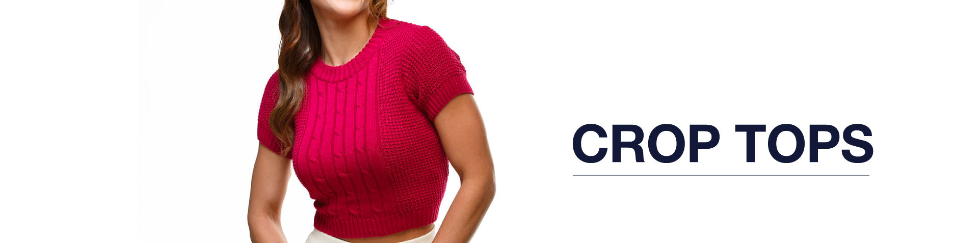 Crop tops para mujer