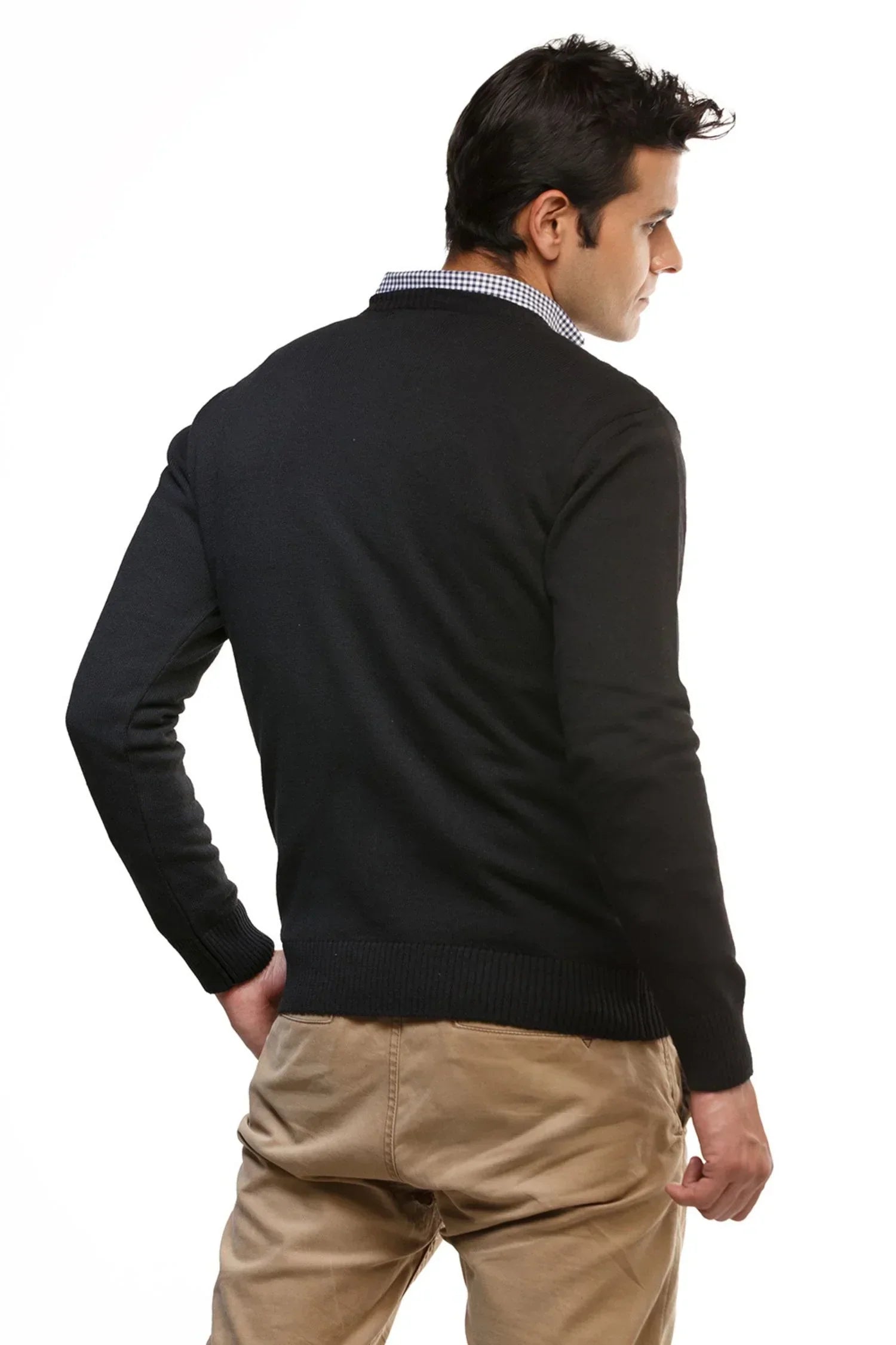 Suéter Nilo en algodón regenerado texturizado – Hombre