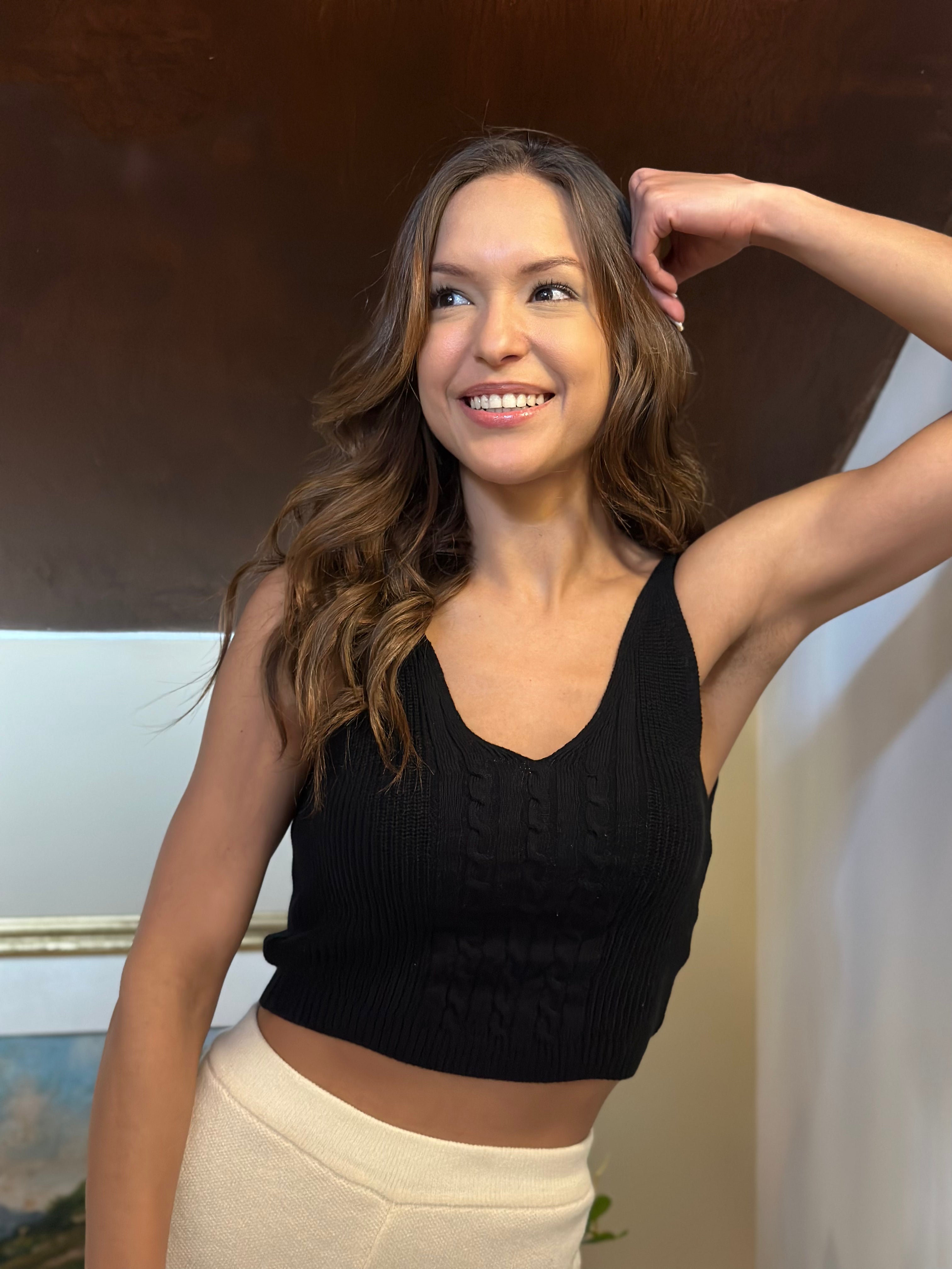 Outfit Crop Top Támesis + Pantalón Caracolí