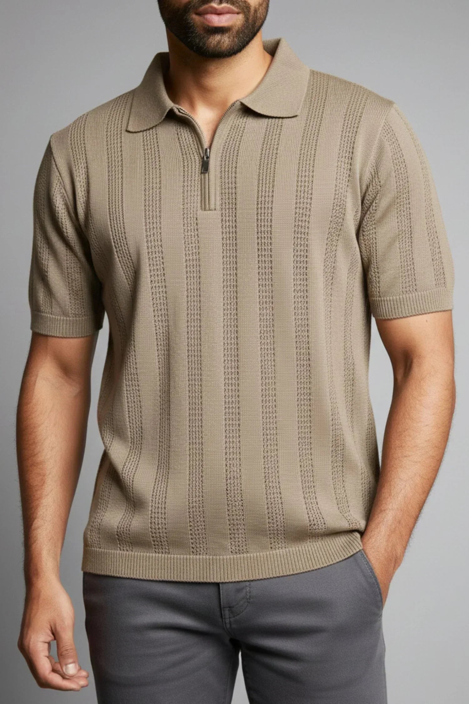 Polo Amalfi en hilado Turín calado