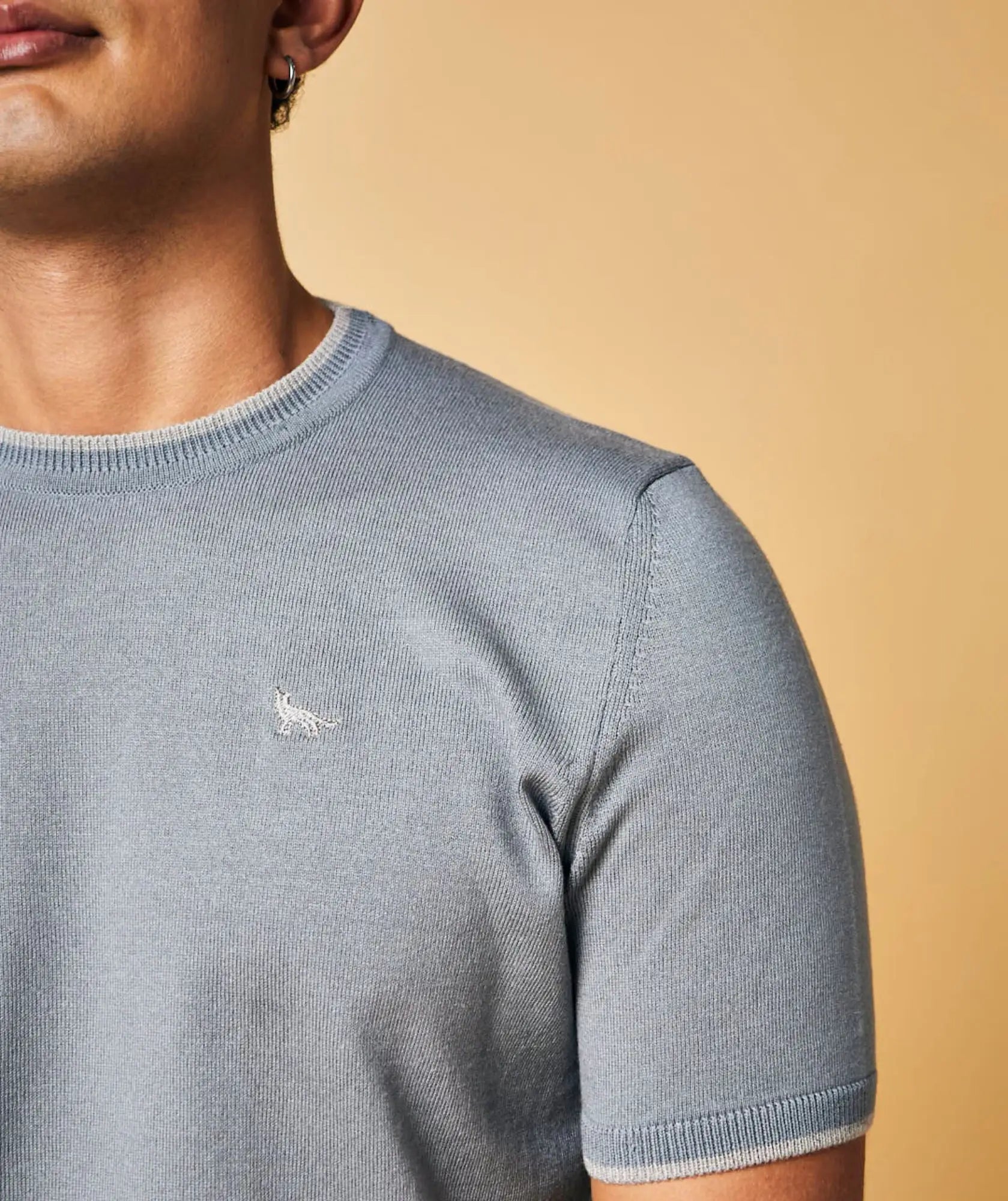 Camiseta de punto para hombre Toledo - Hilado Turín Premium