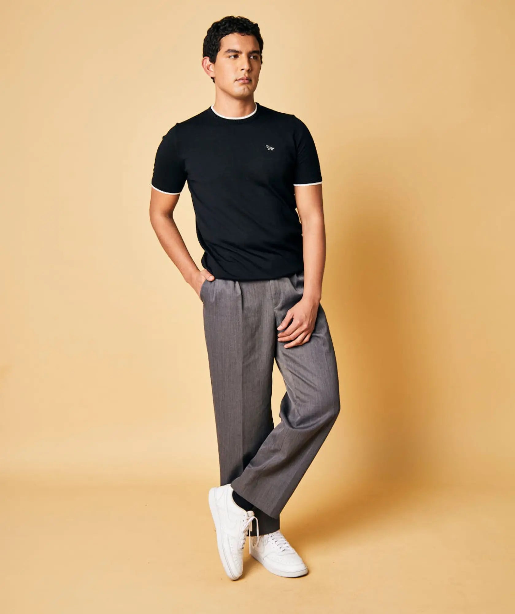 Camiseta de punto para hombre Toledo - Hilado Turín Premium