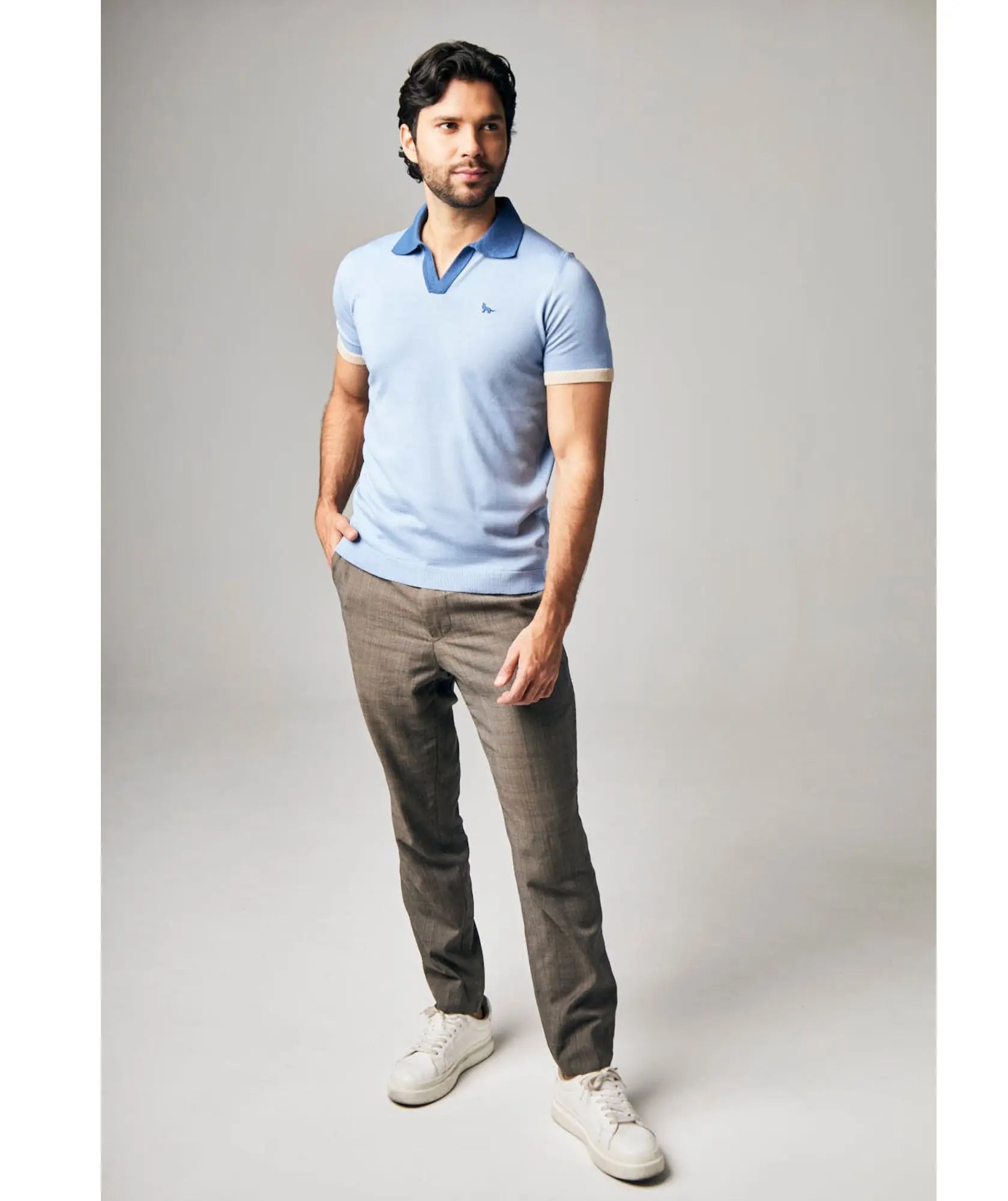 Polo California en hilado Turín