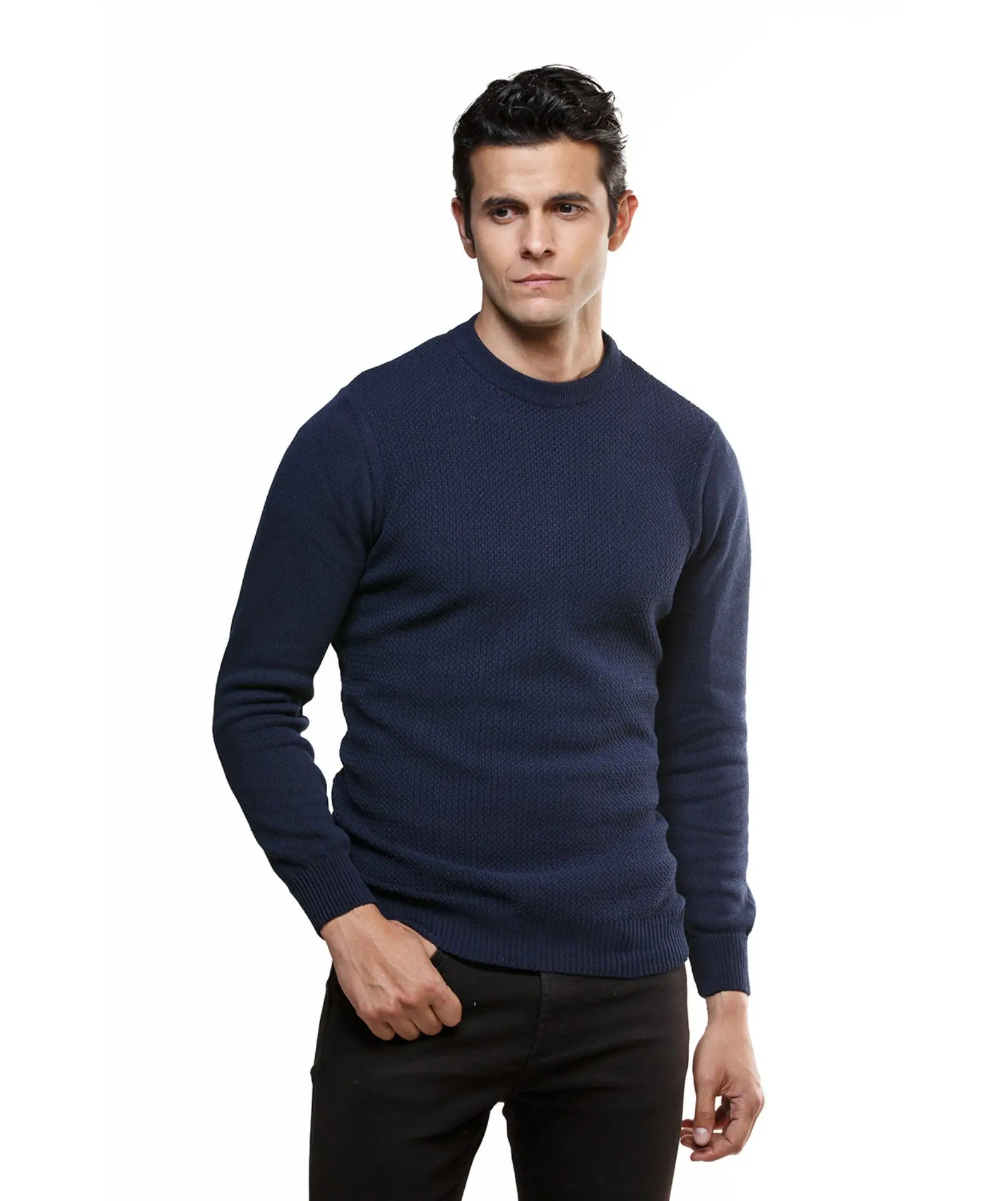 Suéter Pasto cuello redondo