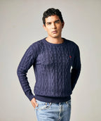 Suéter Cuello Redondo Trenzado - Cogua - detalle - Alison