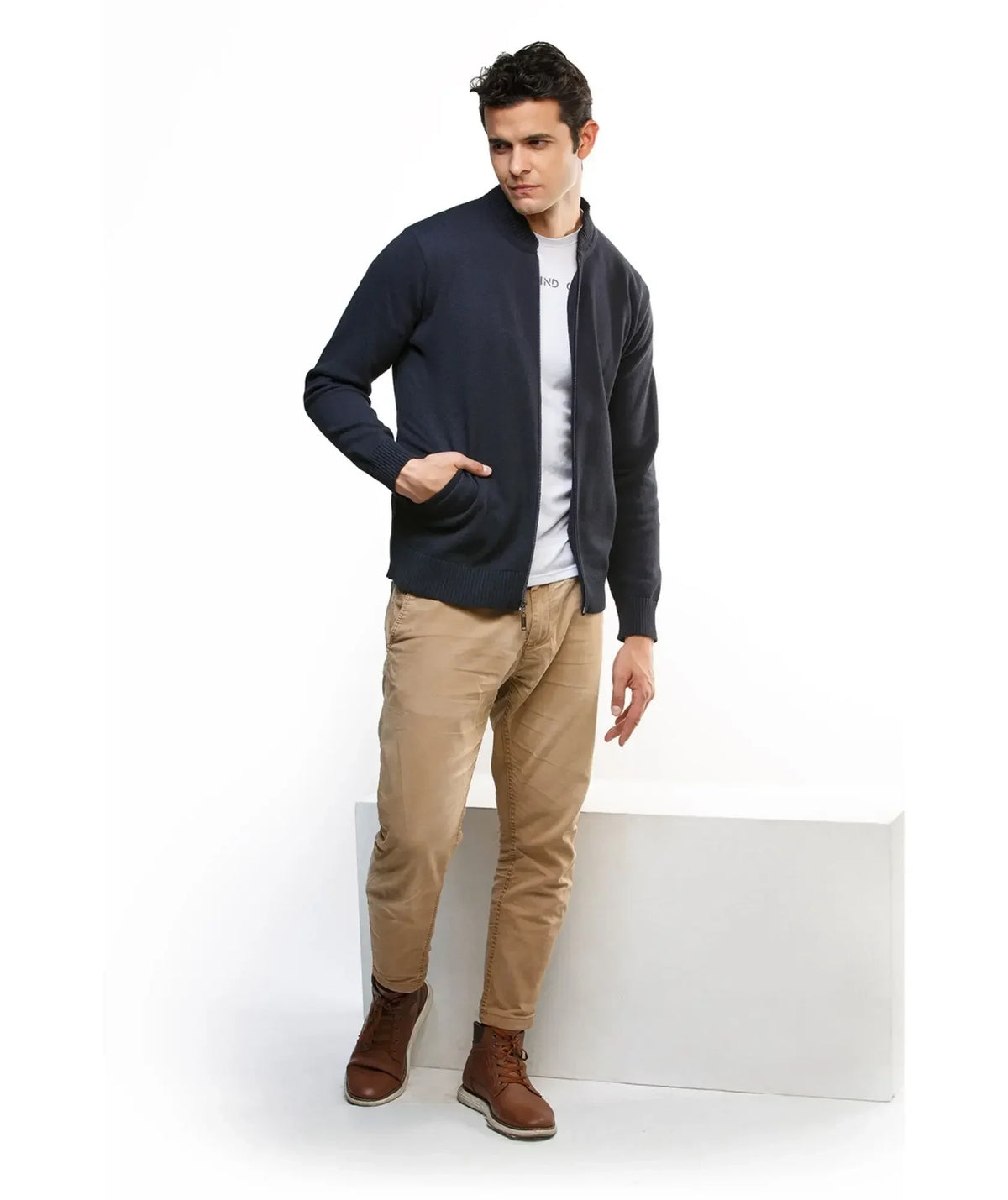 Chaqueta Tejida - Marsella - cuerpo completo - Alison