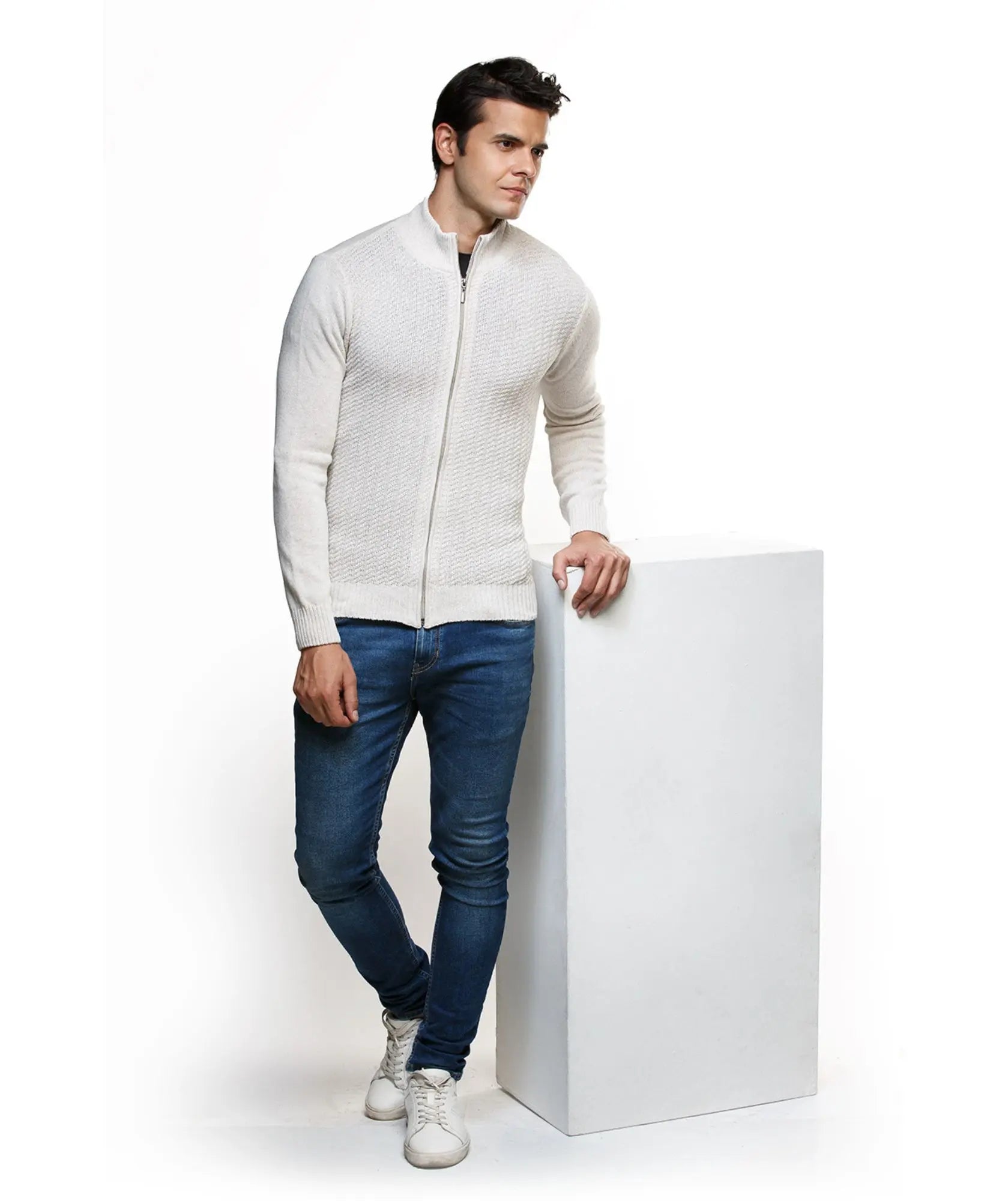 Chaqueta Granada cuello halfzip