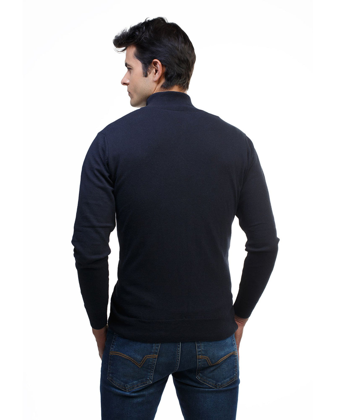 Suéter Halfzip Textured Hombre - Briceño - detalle - Alison
