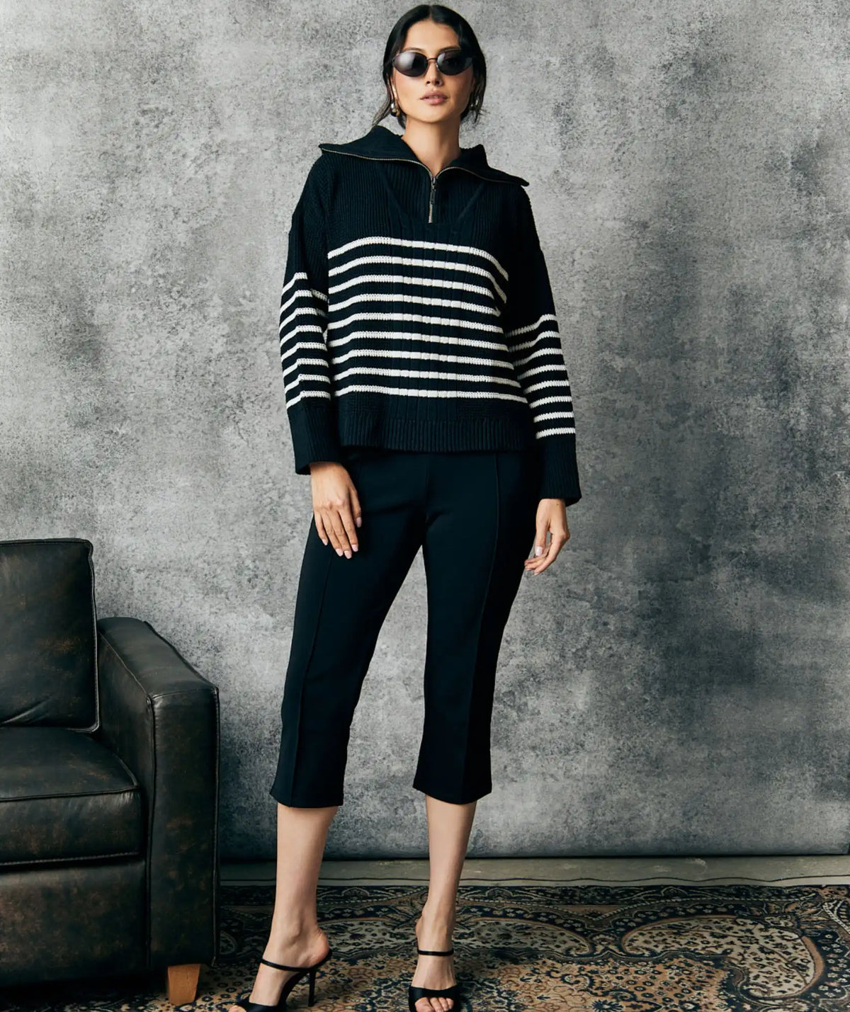 Suéter Neru Cuello Halpzif - Piamonte Talla Única Oversize - look completo - Alison