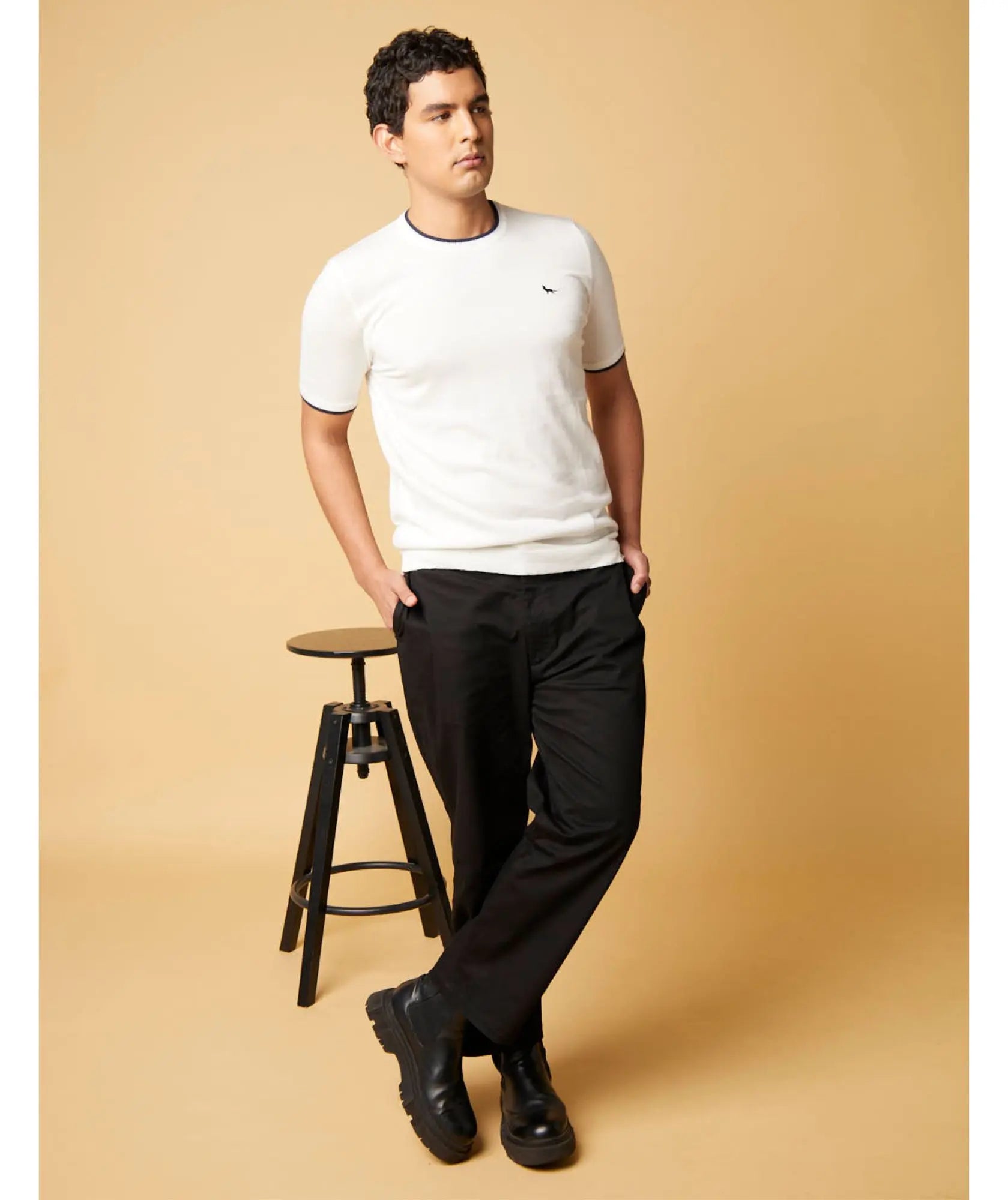 Camiseta de punto para hombre Toledo - Hilado Turín Premium