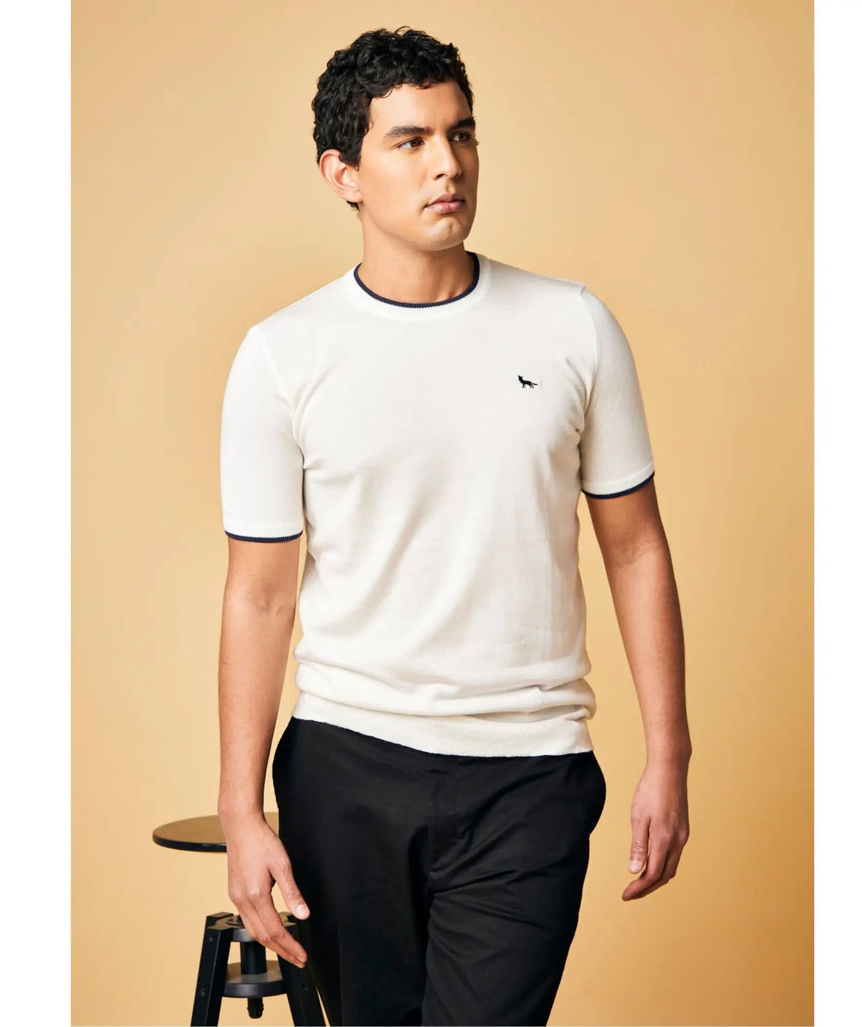 Camiseta de punto para hombre Toledo - Hilado Turín Premium