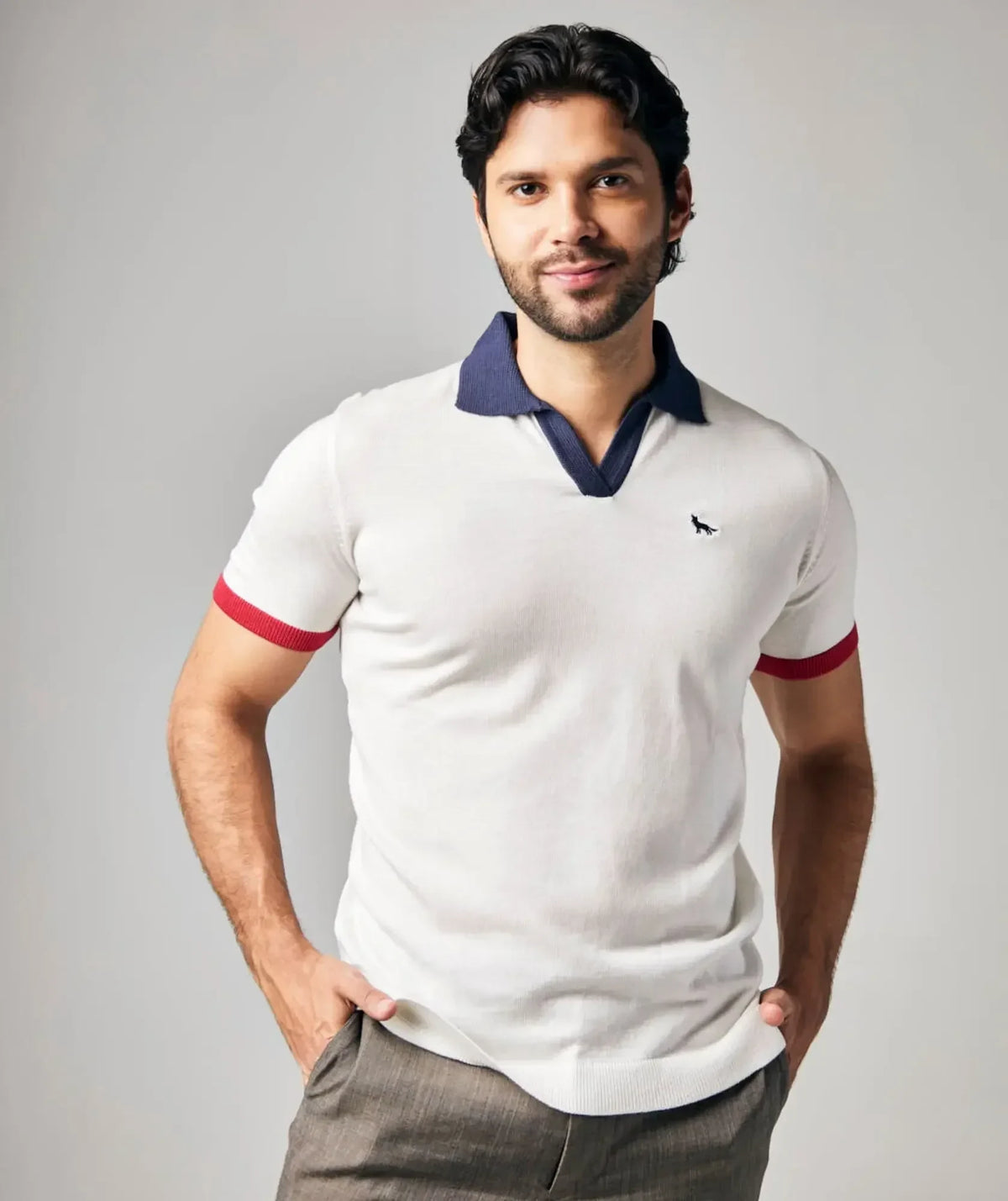 Camiseta Polo California en tejido de punto — camiseta polo de punto para hombre | Alison Colombia