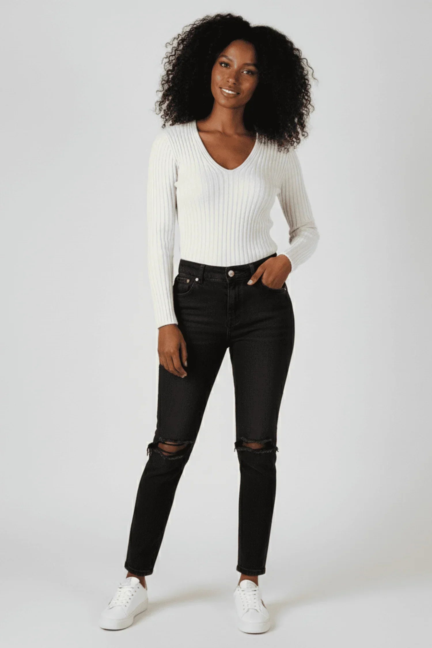 Suéter Leticia tejido de punto ligero – Mujer