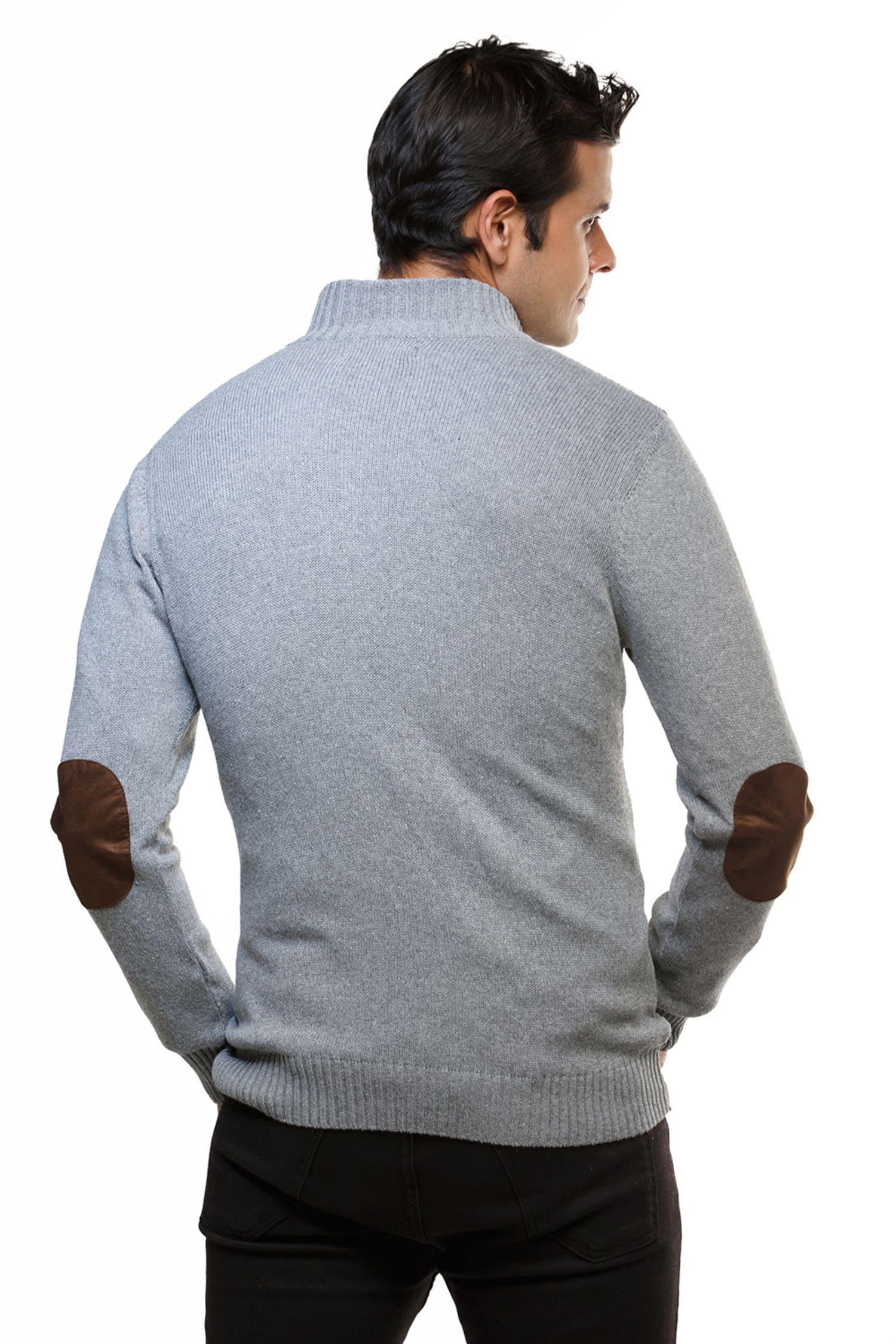 Suéter Tolú en algodón regenerado halfzip – Hombre