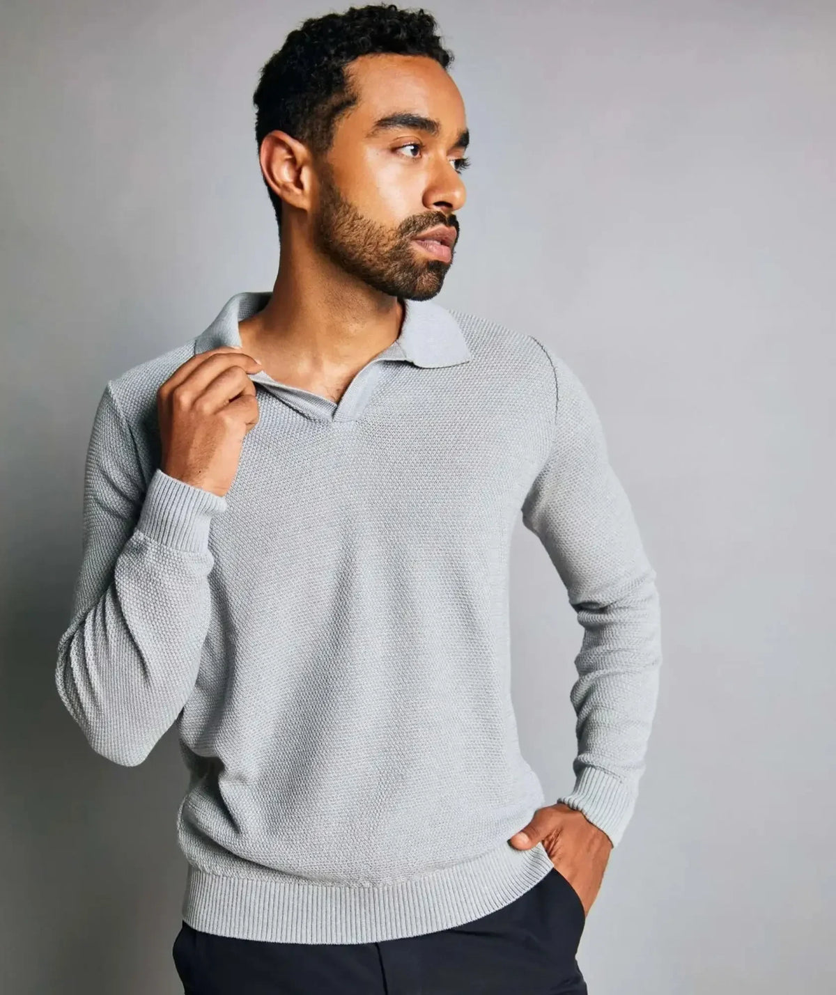 Suéter Iguaque — camiseta polo de punto para hombre | Alison Colombia