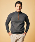 Suéter Cuello Halpzif Gris Oscuro - San Francisco