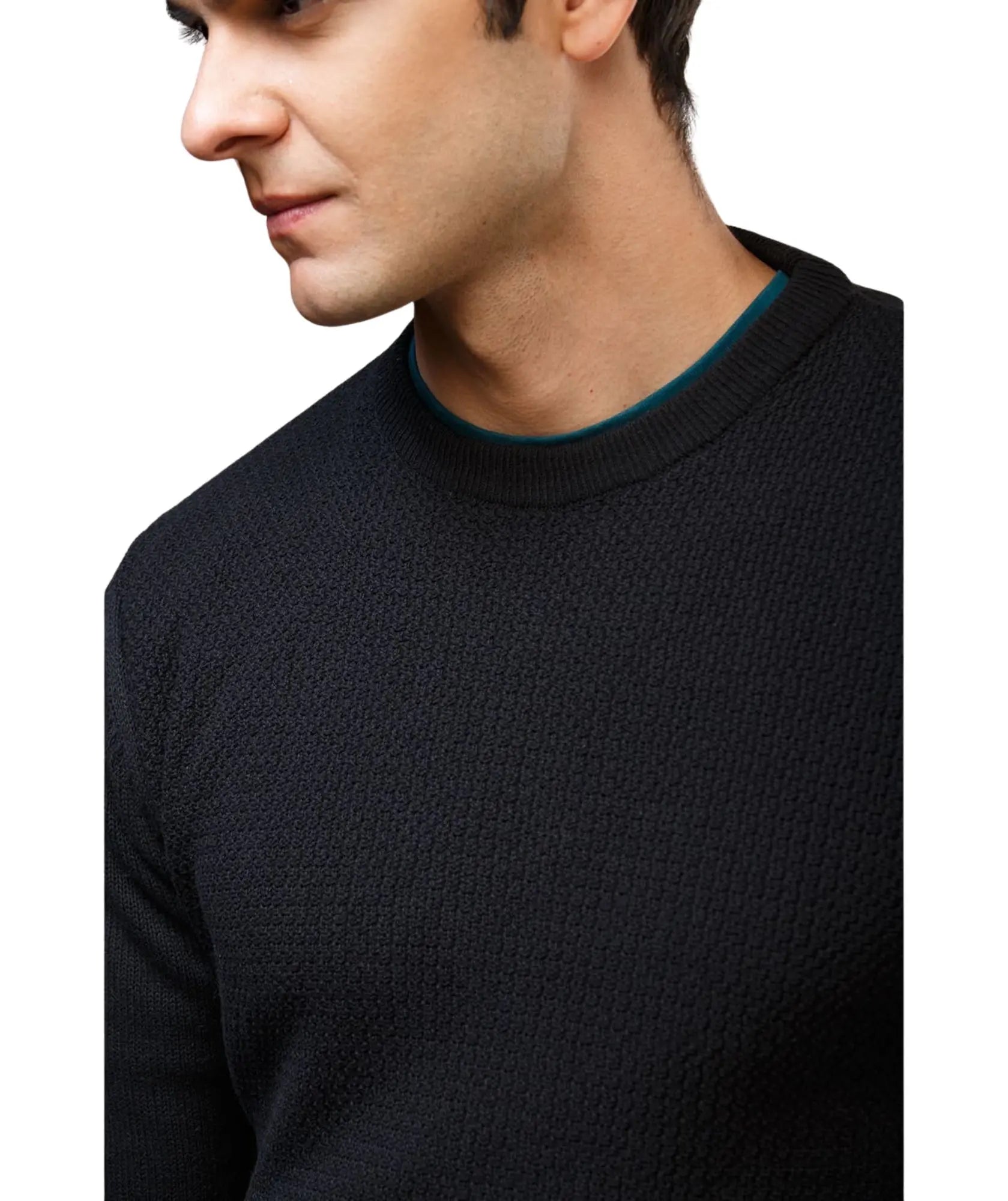 Suéter Pasto cuello redondo