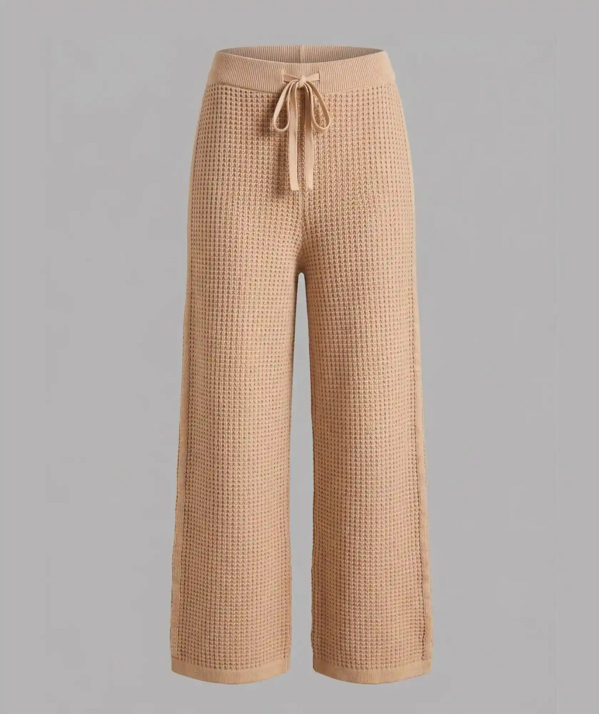 Pantalón Camel Diseño Tipo Panal en Algodón - Cairo