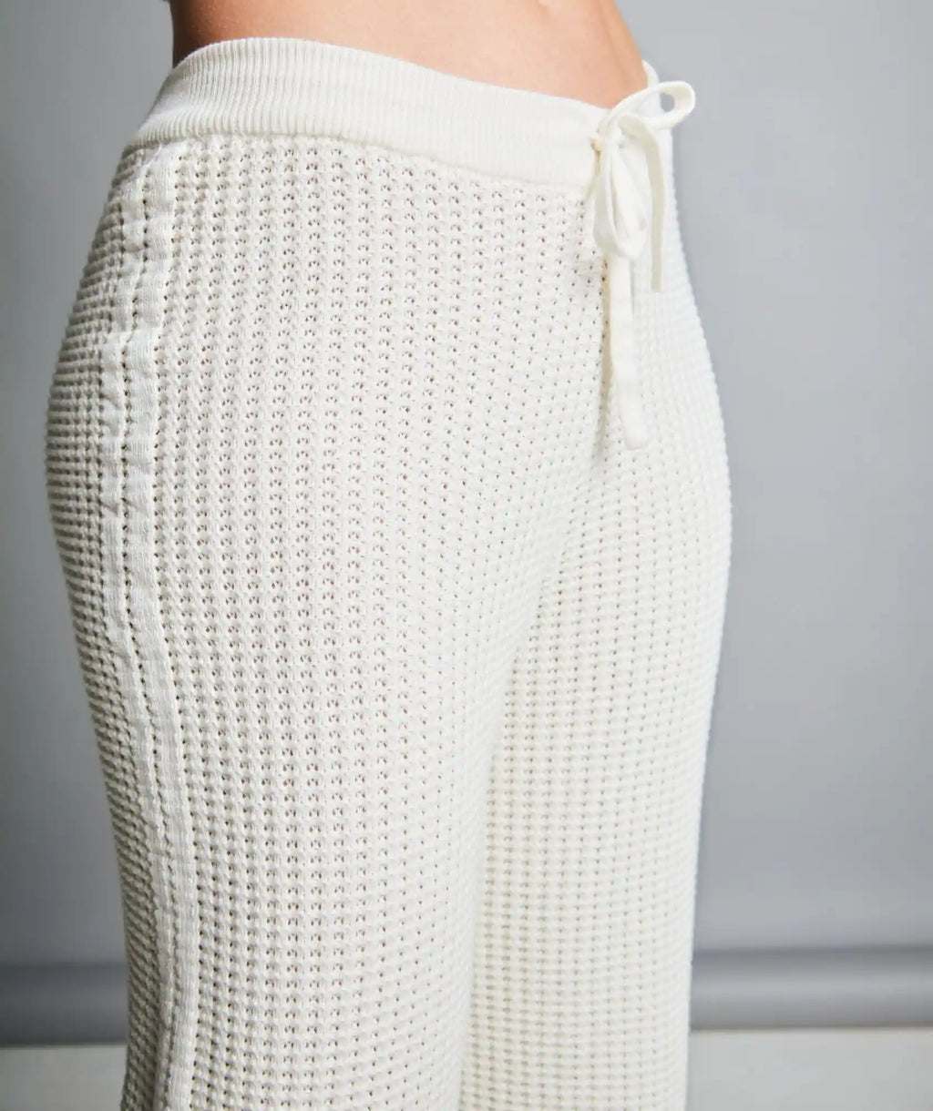 Set Suéter Color Camel - Pantalón Beige Tejido en algodón | combo Brisa