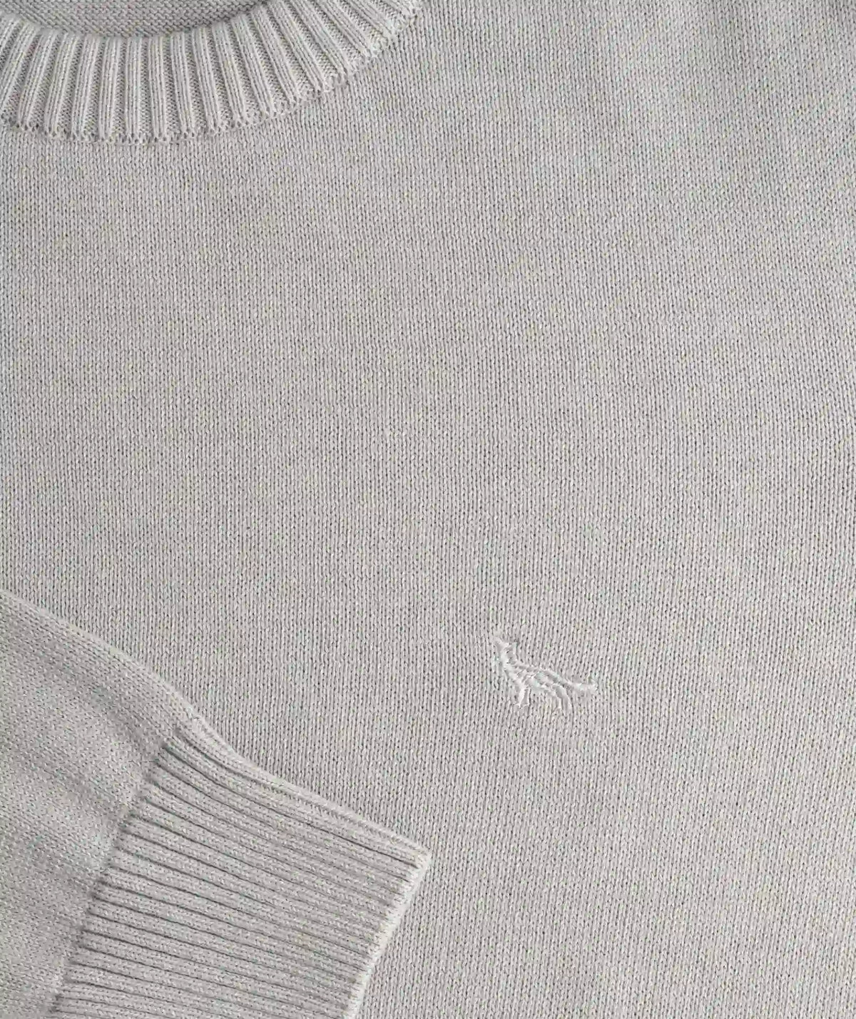 Suéter Gris en Algodón Cuello Redondo - Jericó